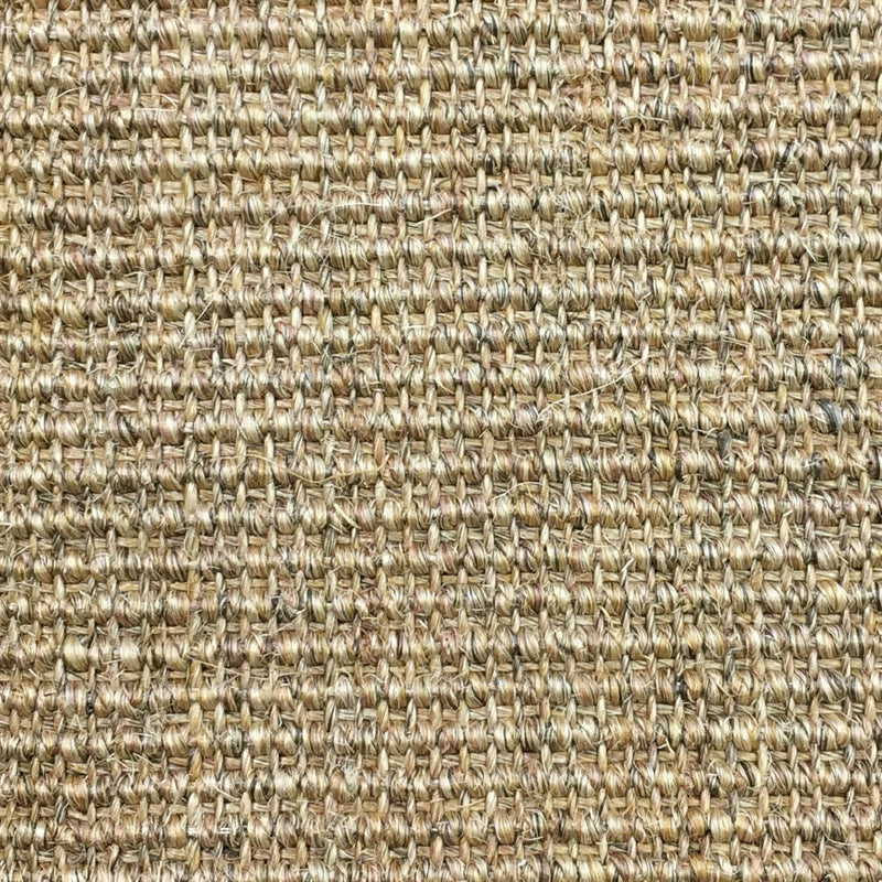 Detailed view of finely ribbed quartz sisal, highlighting the elegant natural fibre weave and sophisticated neutral texture.