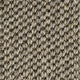 Detailed view of rustic granite sisal carpet, showcasing thick, interwoven natural fibres and crafted texture.