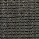 Detail of a Mineral Grey wool and jute rug, showcasing thick, textured grid weave and refined natural fibre craftsmanship.